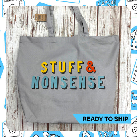 Ready to Ship: Organic Shopper- Stuff & Nonsense