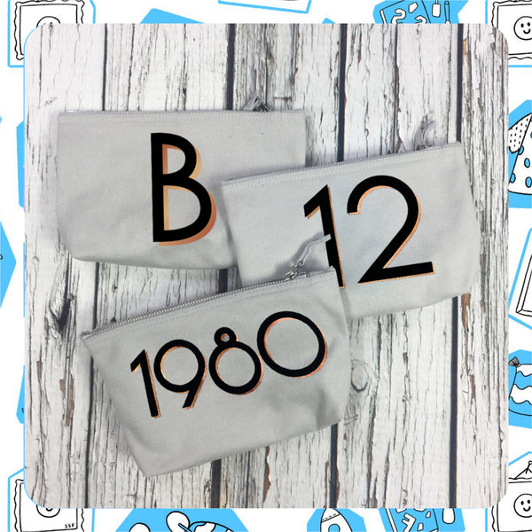 Made to Order: Year/Letter Pencil Case - Branson