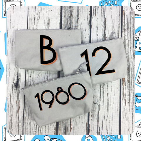 Made to Order: Year/Letter Pencil Case - Branson