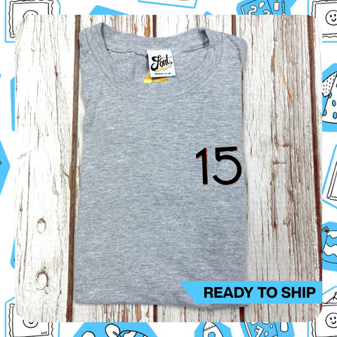 Ready To Ship: Kids 15 T-Shirt~ Size adult S