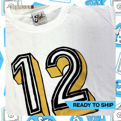 Ready To Ship: Kids 12 T-Shirt~ Age 12-14