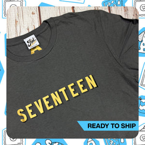 Ready To Ship: Number 17 T-Shirt~ size M