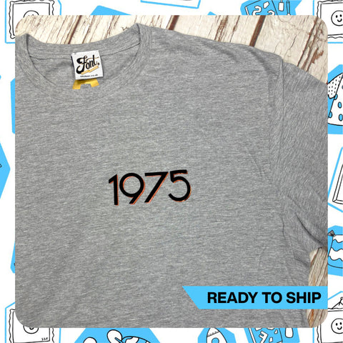 Ready To Ship: Adult 1975 T-Shirt~ Size adult L