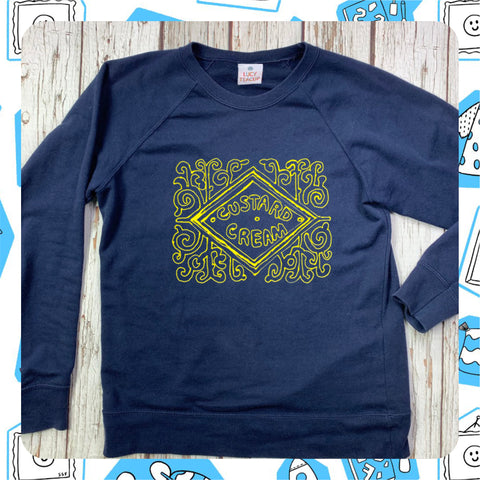 Made to Order: Women's Custard Cream Sweatshirt - S,M, L, XL