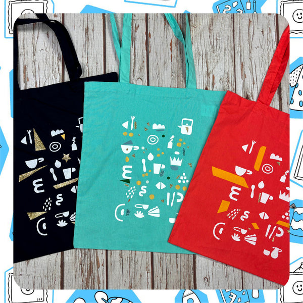 Ready to Ship: Tea at Eleven print Tote Bag