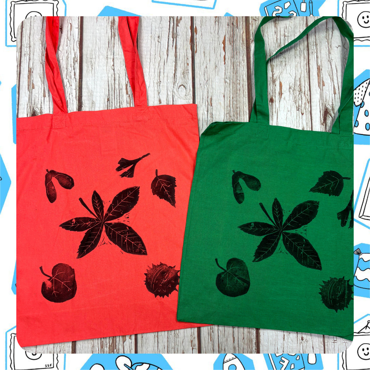 Ready to Ship: Leaves Tote Bag