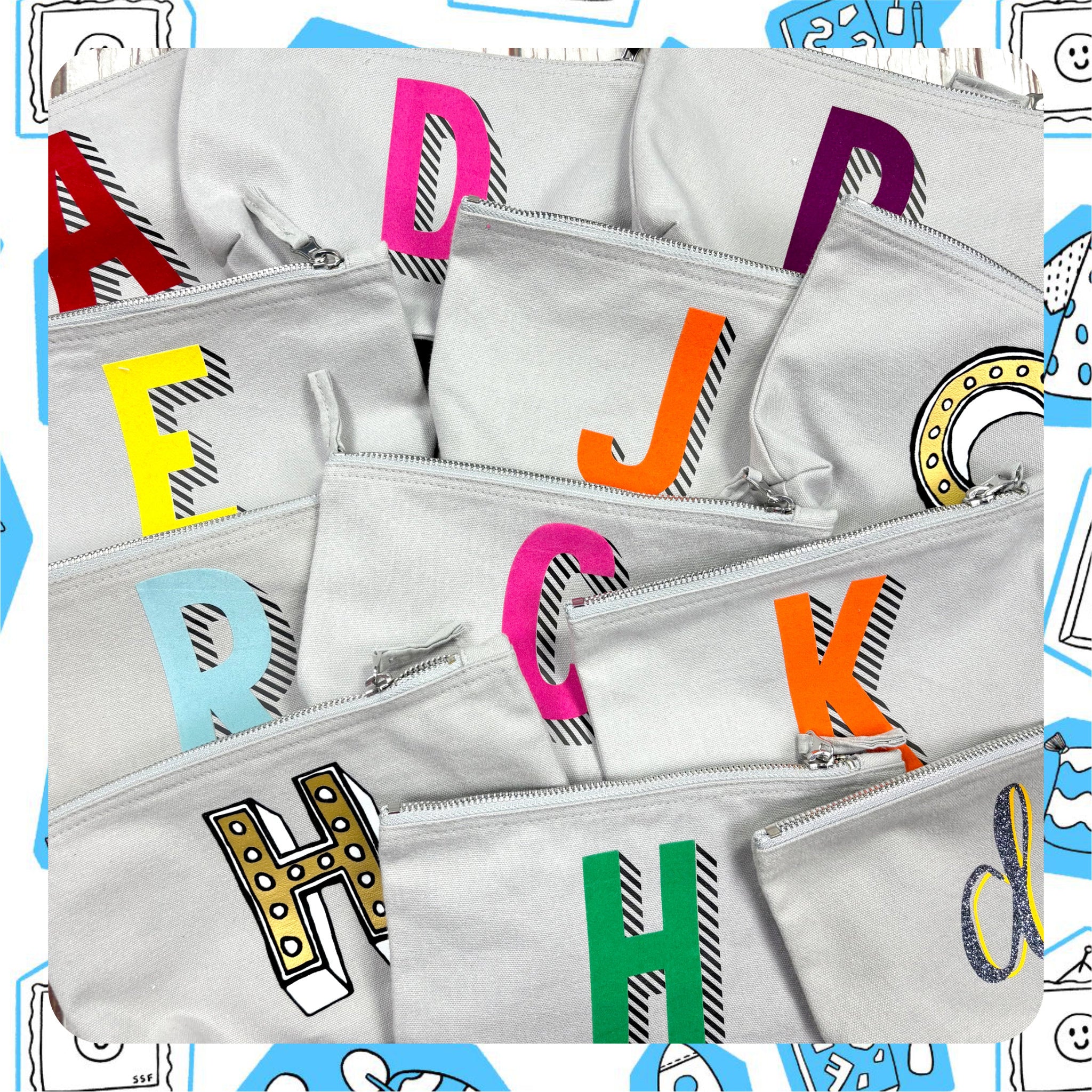 Ready To Ship: Pouches Letters
