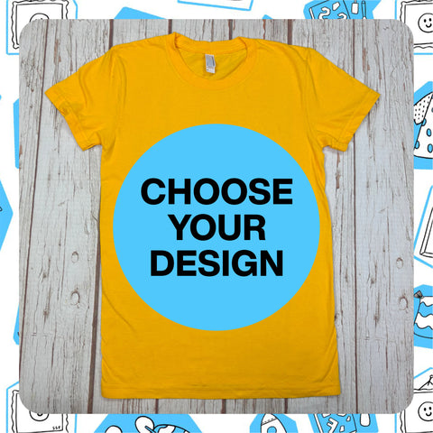 Made to Order: Golden yellow Women's T-Shirt - Choose Your Design