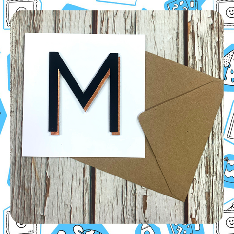 Made To Order: Birthday Card Letters - Branson font