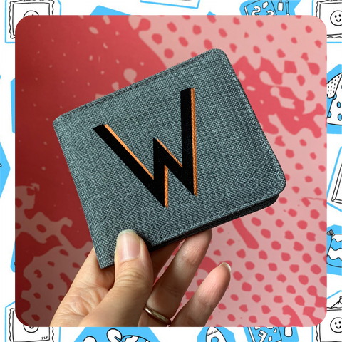 Made to Order: Personalised Wallet - Branson Font
