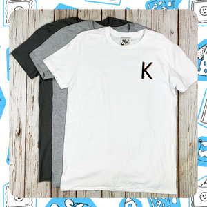 Made to order: Male Pocket Letter T-Shirt - Branson