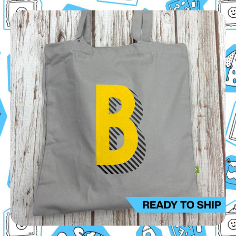 Ready to Ship: Organic Tote Bag- Bradford Buzz B