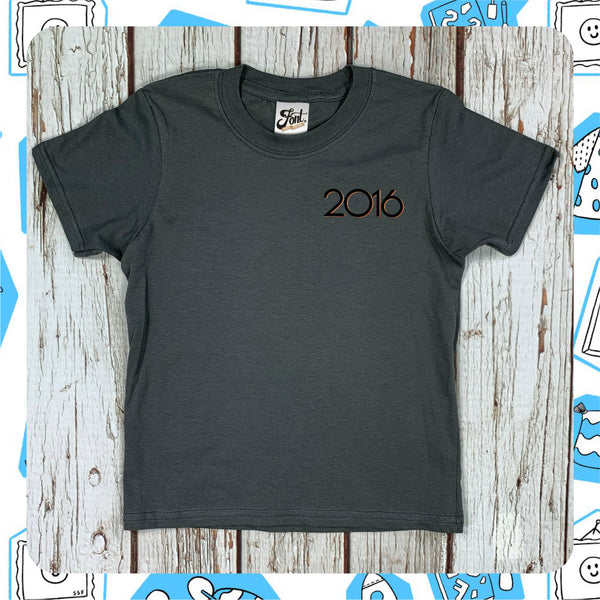 Made to Order: Kids' Birthday T-Shirts Year - Branson