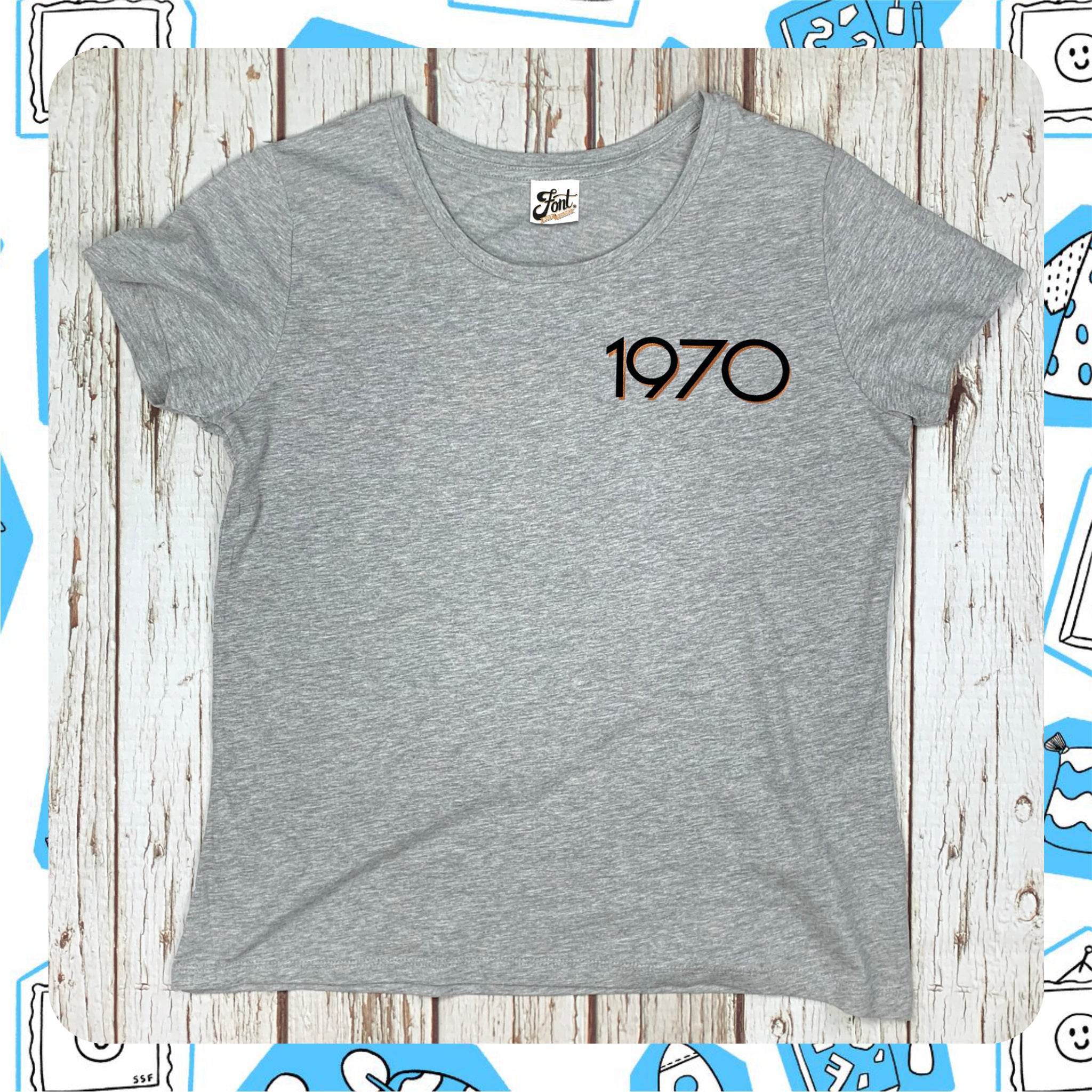 Made to Order: Organic Women's Year T-Shirt - Branson