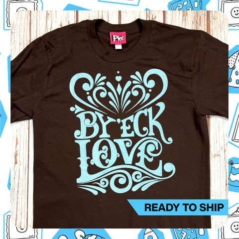 Ready to ship: Unisex By'eck love T-Shirt~ S, XL