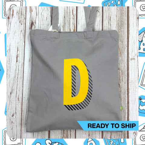 Ready to Ship: Organic Tote Bag- Bradford Buzz D