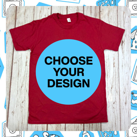 Made to Order: Cranberry Unisex T-Shirt - Choose Your Design