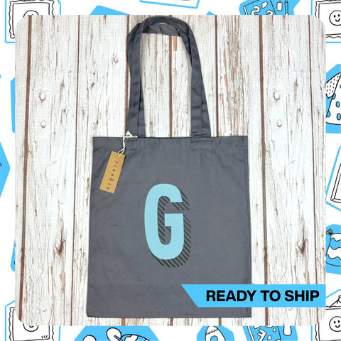 Ready to Ship: Organic Tote Bag- Bradford Buzz G