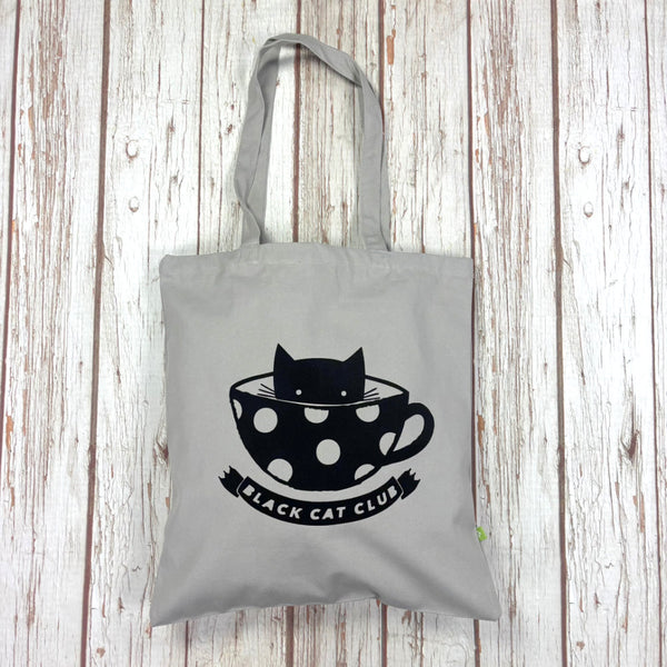 Black Cat Club - Organic Tote Bag