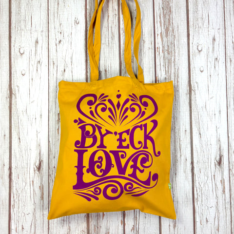 By 'Eck Love Organic Tote Bag