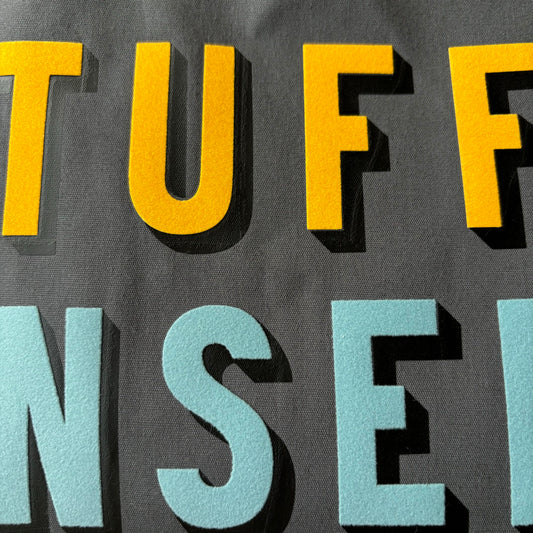 Organic Shopper Bag – Stuff and Nonsense | Bingley Bang Font