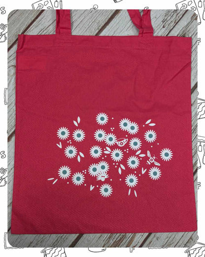 Ready To Ship:  Totes- Daisy Print