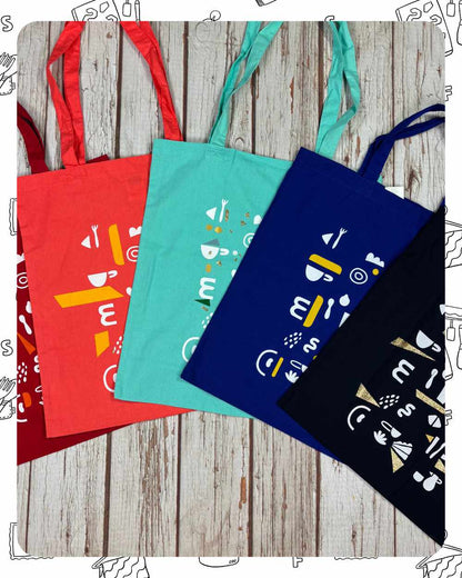 Ready To Ship:  Totes- Tea@11 Screenprint