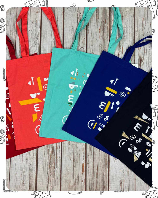 Ready To Ship:  Totes- Tea@11 Screenprint