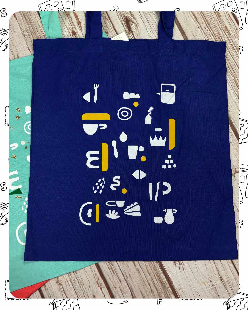 Ready To Ship:  Totes- Tea@11 Screenprint