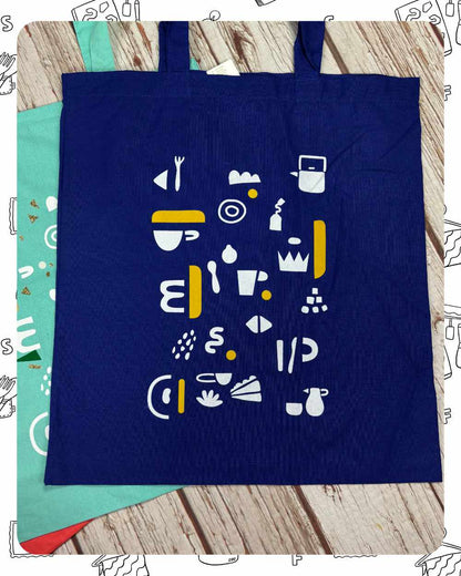 Ready To Ship:  Totes- Tea@11 Screenprint