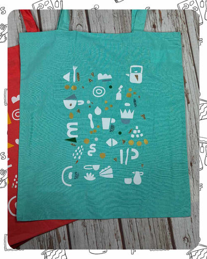 Ready To Ship:  Totes- Tea@11 Screenprint