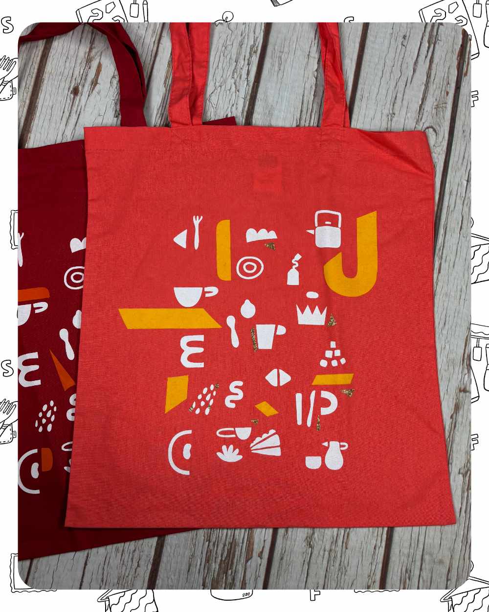Ready To Ship:  Totes- Tea@11 Screenprint