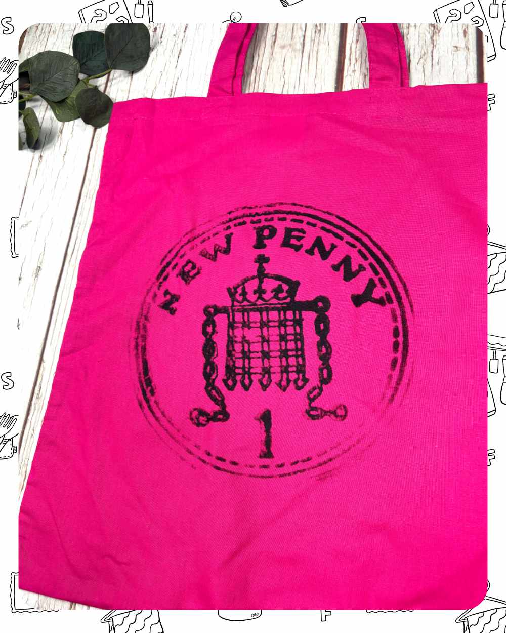 Ready To Ship:  Totes- Penny Print