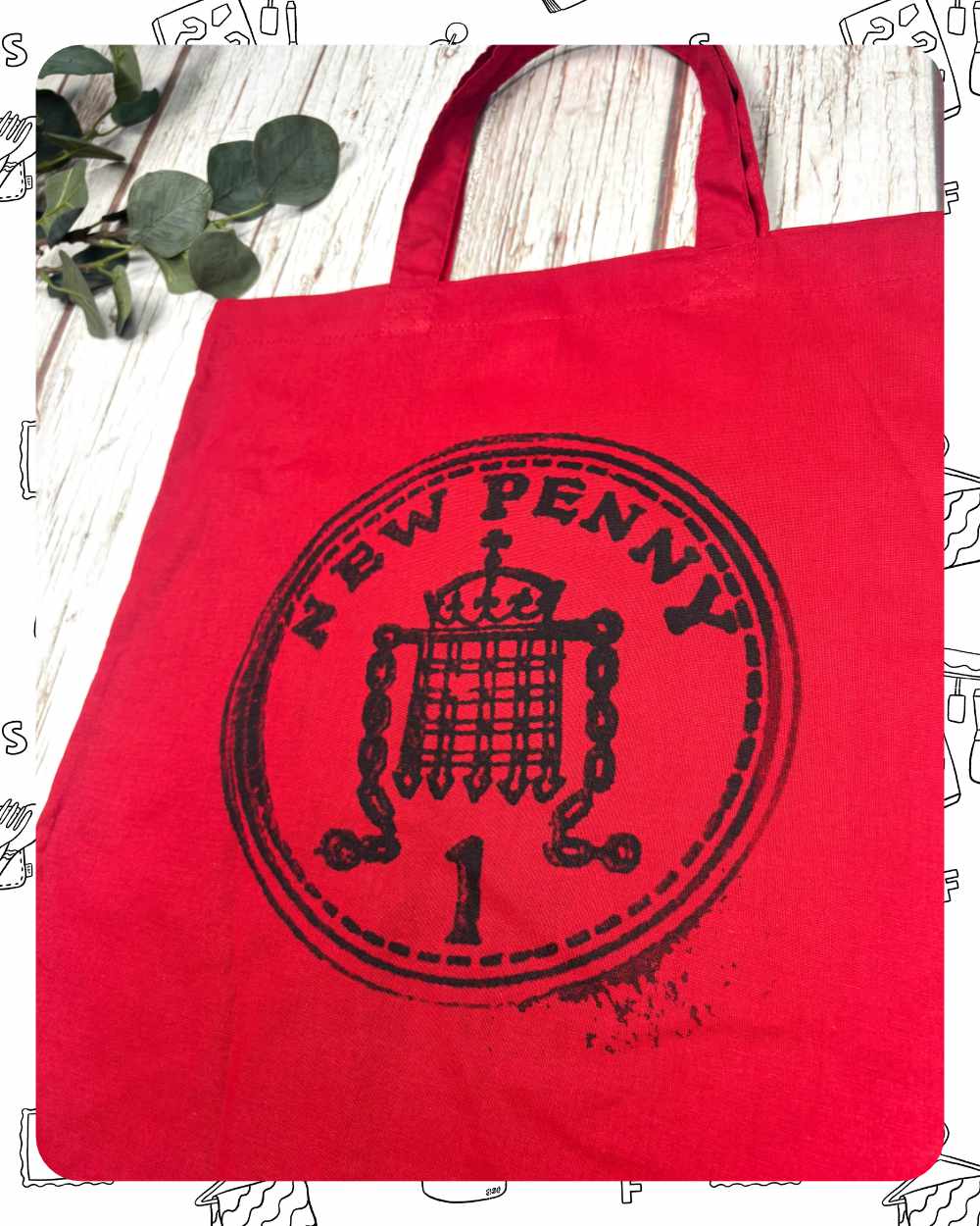 Ready To Ship:  Totes- Penny Print