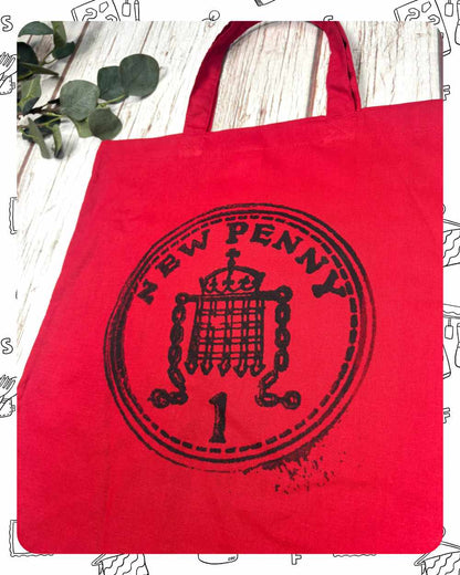 Ready To Ship:  Totes- Penny Print