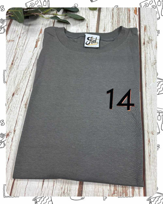 Ready To Ship: Kids Asphalt T-Shirt- 14 Branson- Age 12-14 years