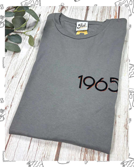 Ready To Ship: Unisex Asphalt T-Shirt- 1965 Branson- X-Large