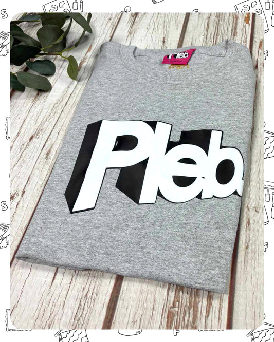 Ready To Ship: Kids Heather T-Shirt- Pleb- age 12-14 years