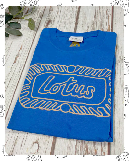Ready To Ship: Kids Royal T-Shirt- Lotus- age 7-8 years