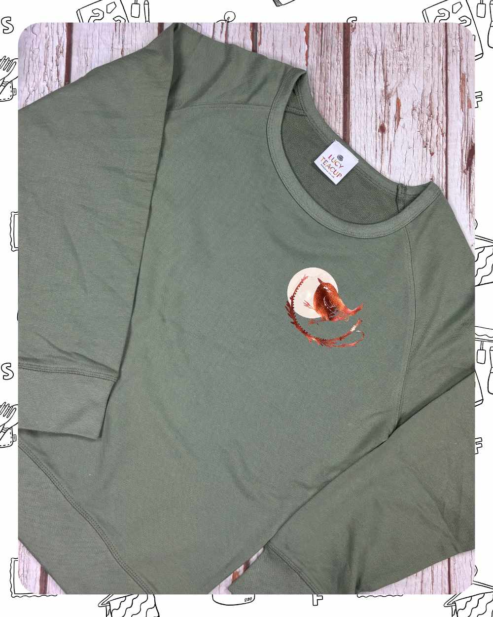 Ready To Ship: Women's Moss Sweatshirt Wren- Size M