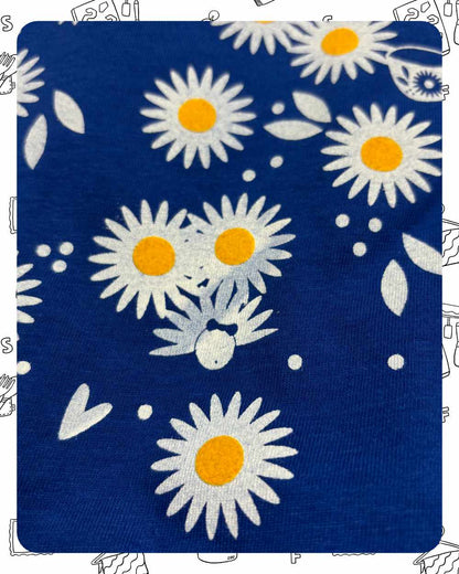 Ready To Ship: Womens Royal T-Shirt- Daisy- Size S, M