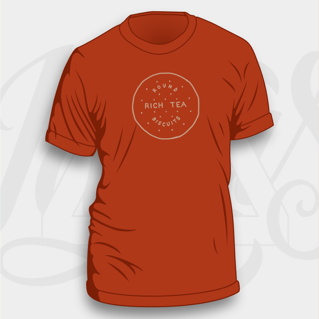Rich Tea Biscuit - Unisex & Women's Cut T-Shirt