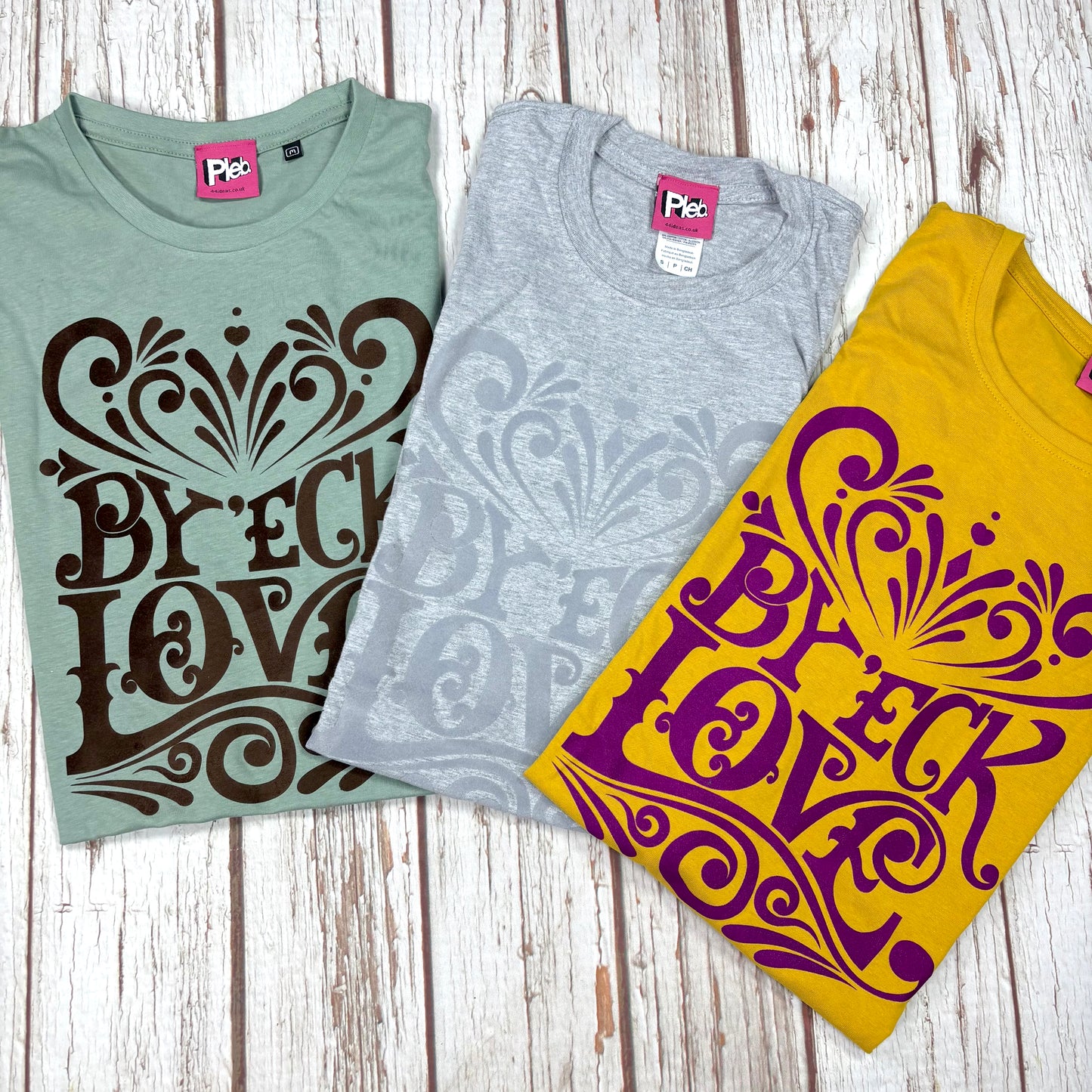 Yorkshire Slang Tee – By ’Eck Love