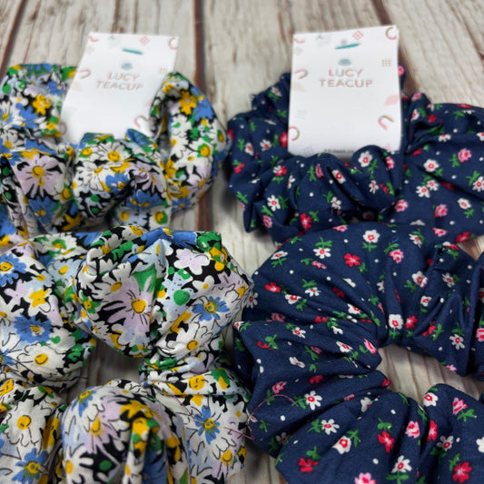 Scrunchies - Cotton Florals