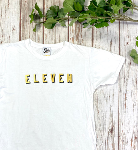 Eleven Birthday T-Shirt - Bingley Bang