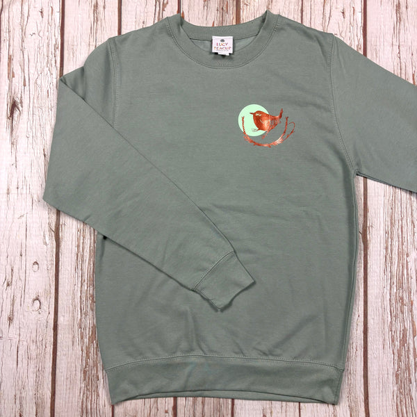 Dusty Green Sweatshirt - Any design!