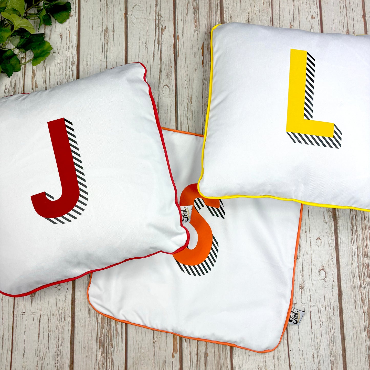 Bradford Buzz Personalised Letter Cushion Cover