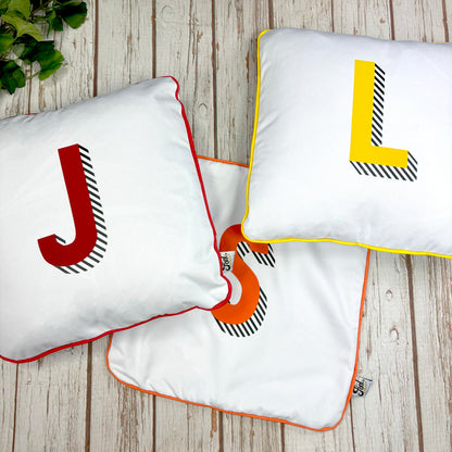 Bradford Buzz Personalised Letter Cushion Cover