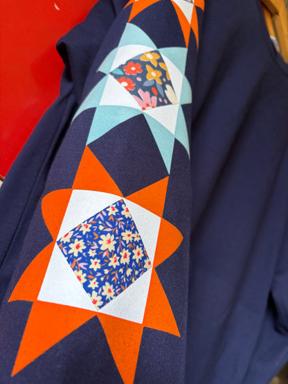 Quilted Sleeve – Unisex Sweatshirt