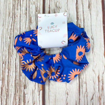 Scrunchies - Screen printed Cotton 'Daisy'